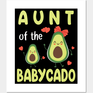 Avocados Dance Together Happy Aunt Of The Babycado Children Posters and Art